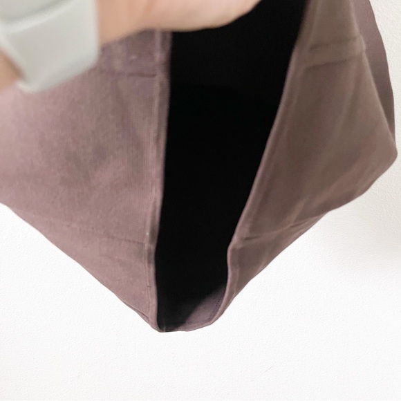 Aritzia Babaton Sculpt Knit Seamed in Rich Mocha Brown Mini Dress - Picture 3 of 9